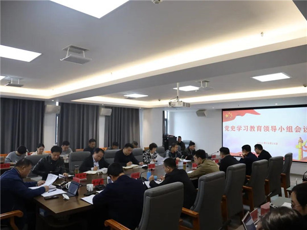 城投集團召開黨史學習教育領(lǐng)導小組會議